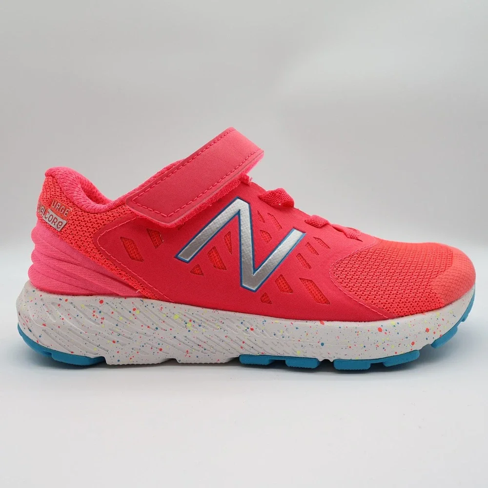 New Balance FuelCore Urge V2 Running Shoes Kids 3 Pink Mesh Athletic KVURGPGP